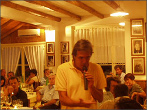 Un momento dell'intervento di Luca Gargano di V.E.L.I.E.R.
