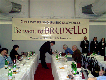 Benvennuto Brunello 2008, giornalisti al lavoro