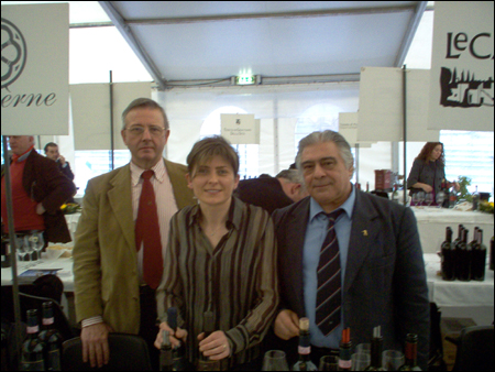 Bellucci e Pronzati all'Anteprima del Vino Nobile di Montepulciano 2008