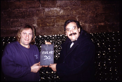 Depardieu e Frigerio nella Cave di Chateau de Tigne