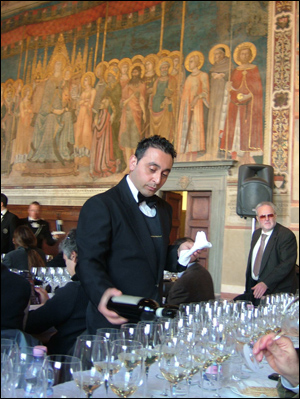 Degustazione del Consorzio della Vernaccia di San Gimignano