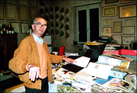 Carlo Boatti dell'azienda Monsupello