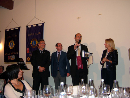 Lions Wine 2007, un momento della premiazione